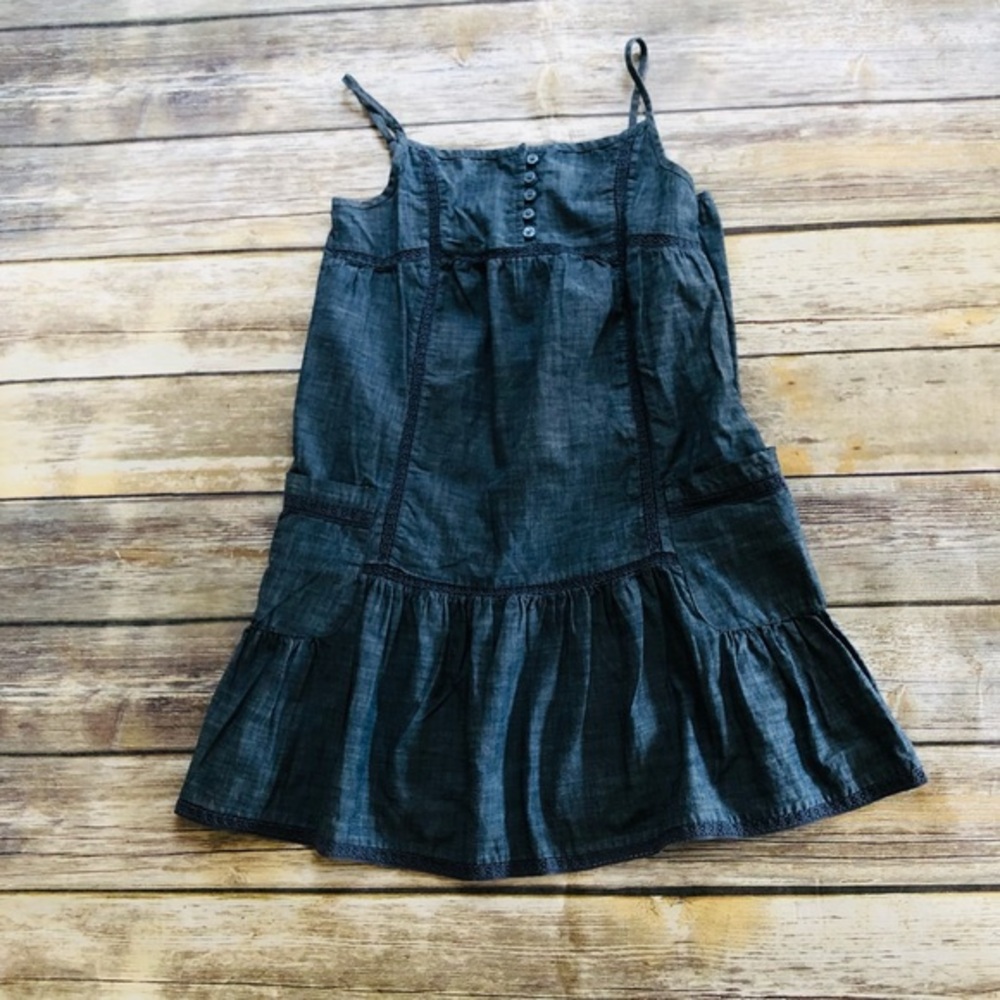 GapKids denim looking dress! Size 10